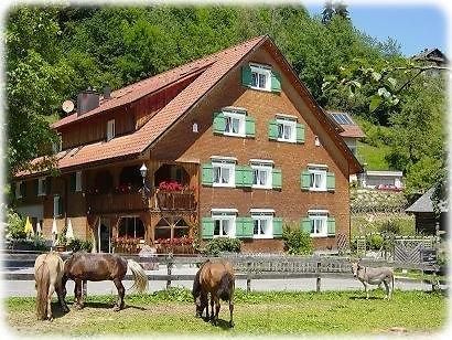 Hotel Gasthaus Schaefle Bürserberg Esterno foto